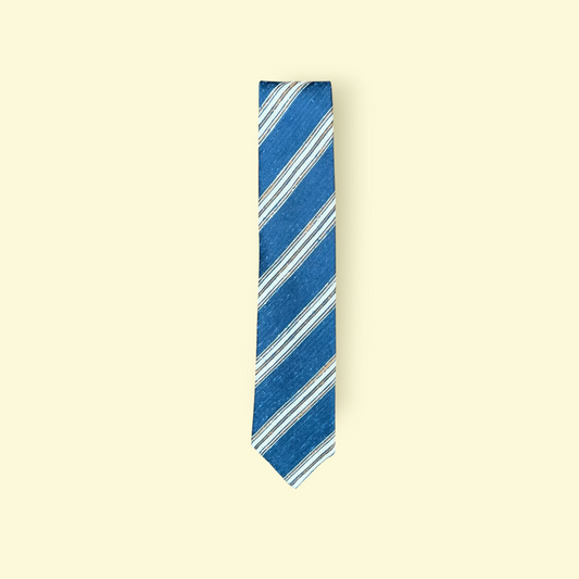 Heavy Slub Tie (Blue)